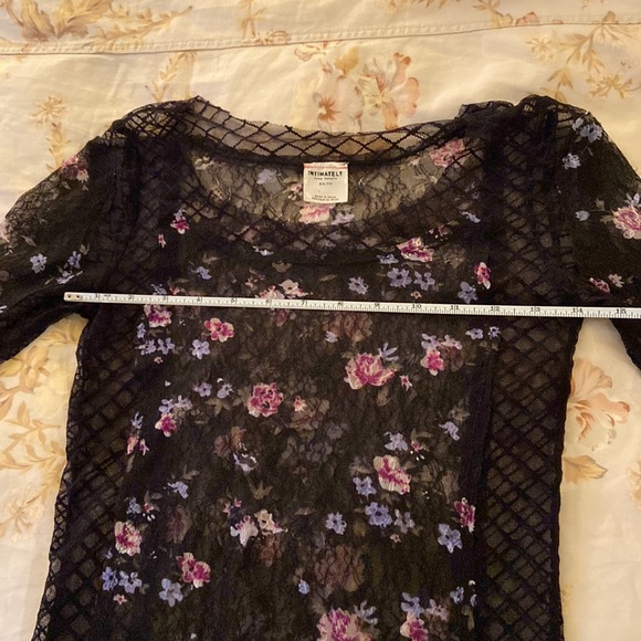 FREE PEOPLE floral lace top XS - Picture 11 of 11
